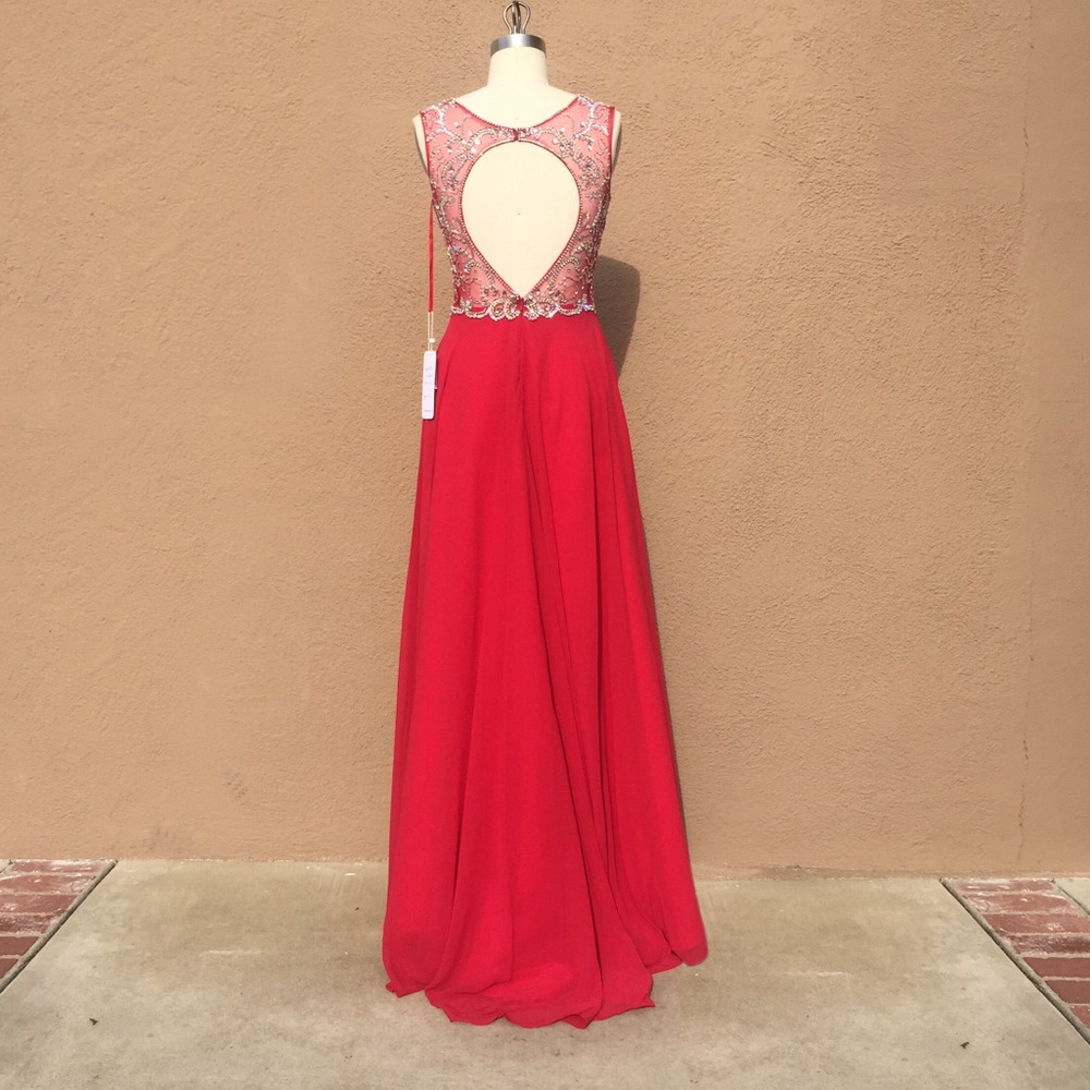 NWT Social Occasion Gown, Prom Gown, Party Dress - Picture 3 of 6